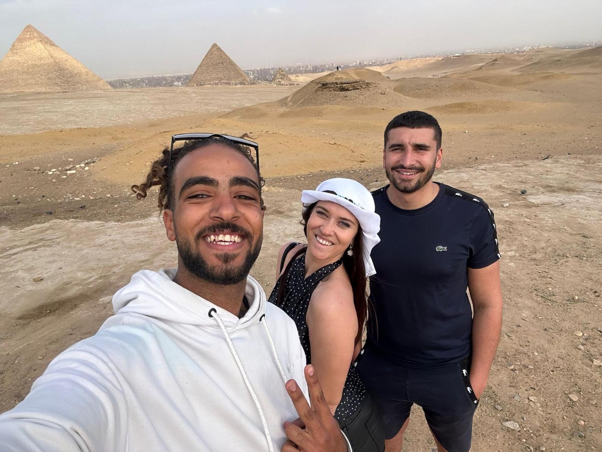 Eagles Pyramids View Kafret el-Gabal Exterior foto