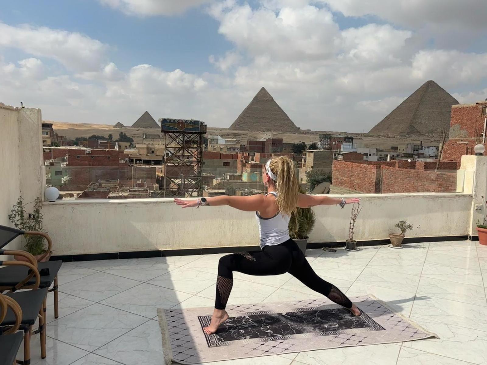 Eagles Pyramids View Kafret el-Gabal Exterior foto
