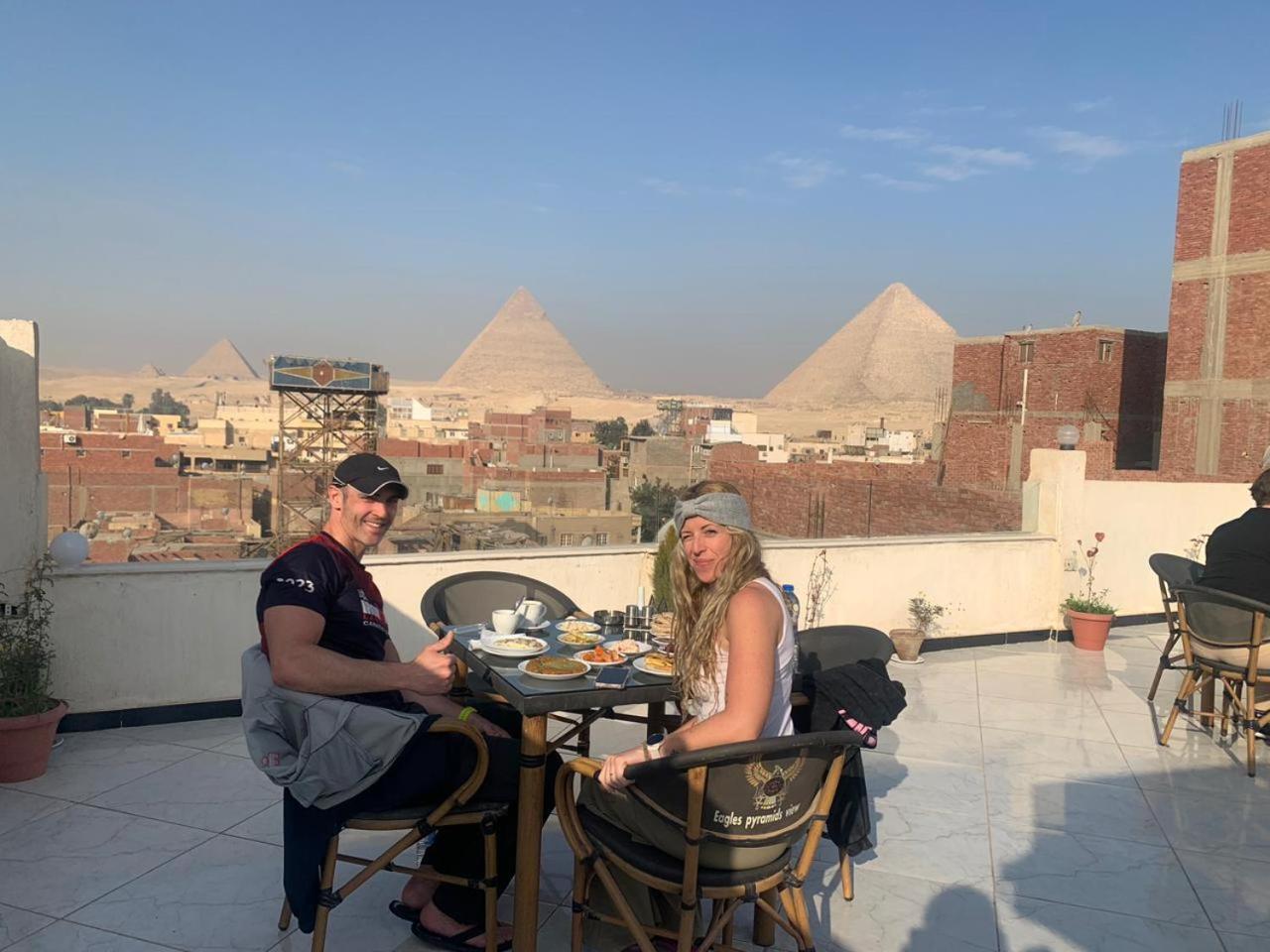 Eagles Pyramids View Kafret el-Gabal Exterior foto