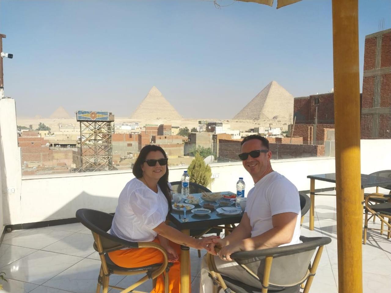 Eagles Pyramids View Kafret el-Gabal Exterior foto
