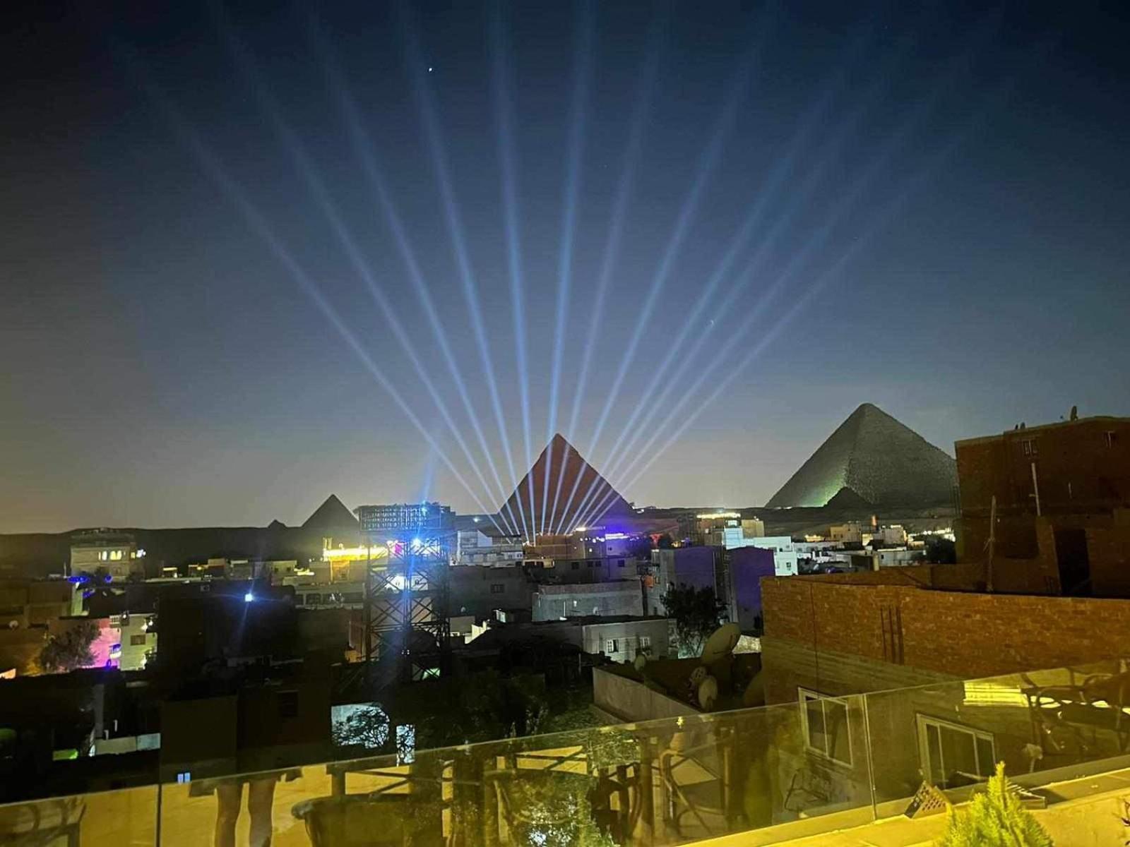 Eagles Pyramids View Kafret el-Gabal Exterior foto