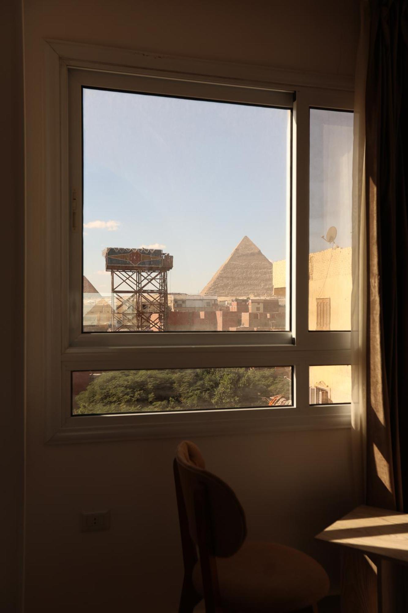 Eagles Pyramids View Kafret el-Gabal Exterior foto